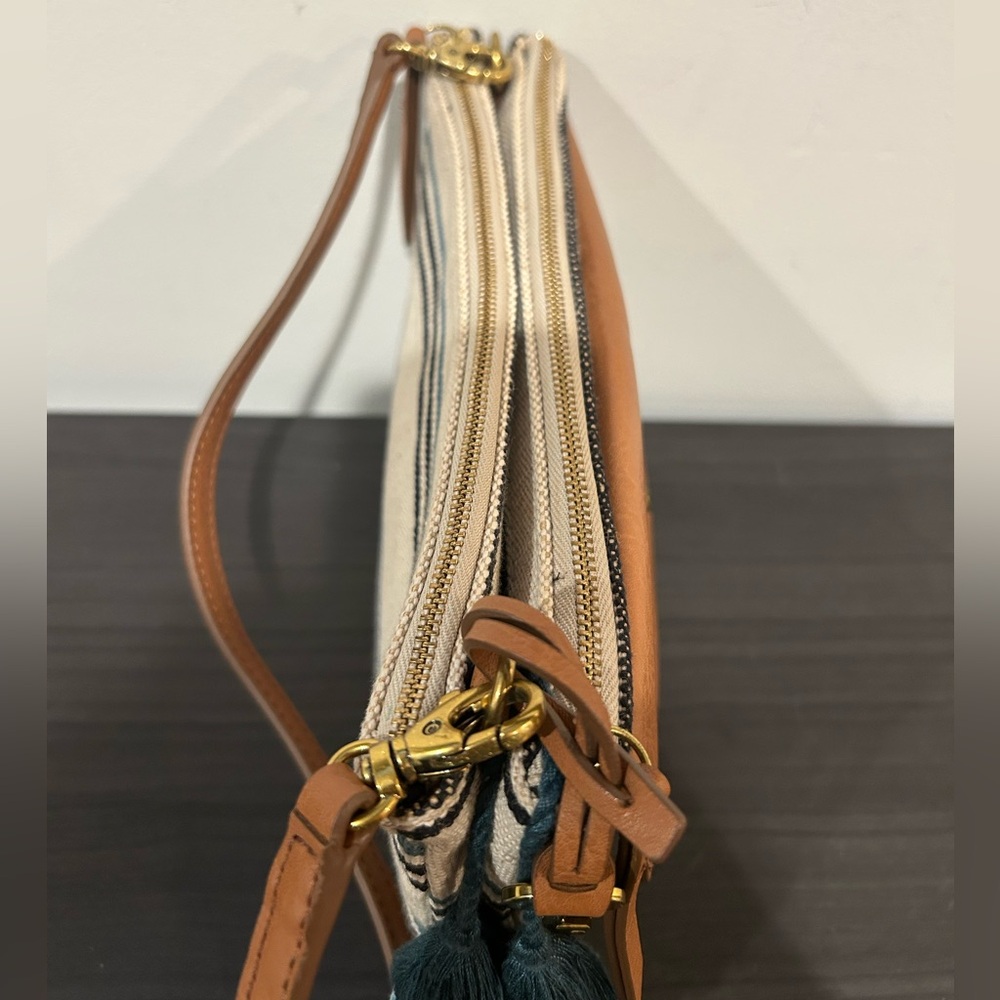 Fossil Devon Crossbody Handbag Euc - image 5